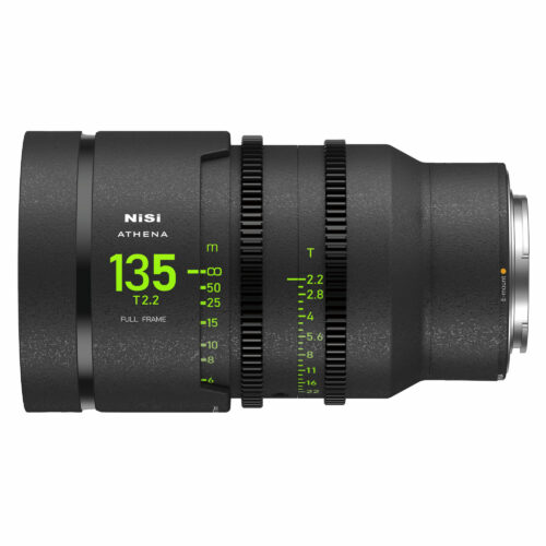 NiSi 135mm ATHENA PRIME Full Frame Cinema Lens T2.2 (E Mount | No Drop In Filter) Cinema Lens | Landscape Photo Gear |