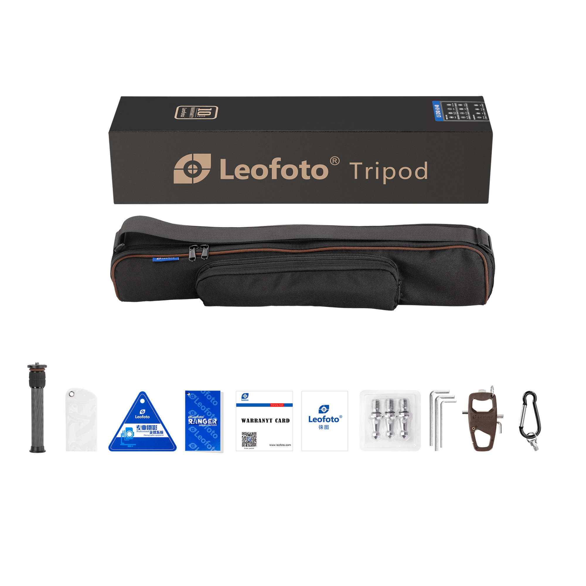 Leofoto LS-324C Ranger Series 4 Section Carbon Fibre Tripod with LH-40LR (Lever Release) Ball Head | Landscape Photo Gear 8 Leofoto LS-324C Ranger Series 4 Section Carbon Fibre Tripod with LH-40LR (Lever Release) Ball Head Camera Supports | Landscape Photo Gear | 8