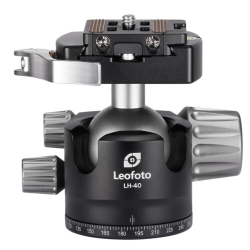 Leofoto LH-40LR 40mm Low Profile Ball Head with LR-50 Quick Release Lever Clamp and NP-50 Plate | Landscape Photo Gear Leofoto LH-40LR 40mm Low Profile Ball Head with LR-50 Quick Release Lever Clamp and NP-50 Plate Leofoto Ball Heads | Landscape Photo Gear |