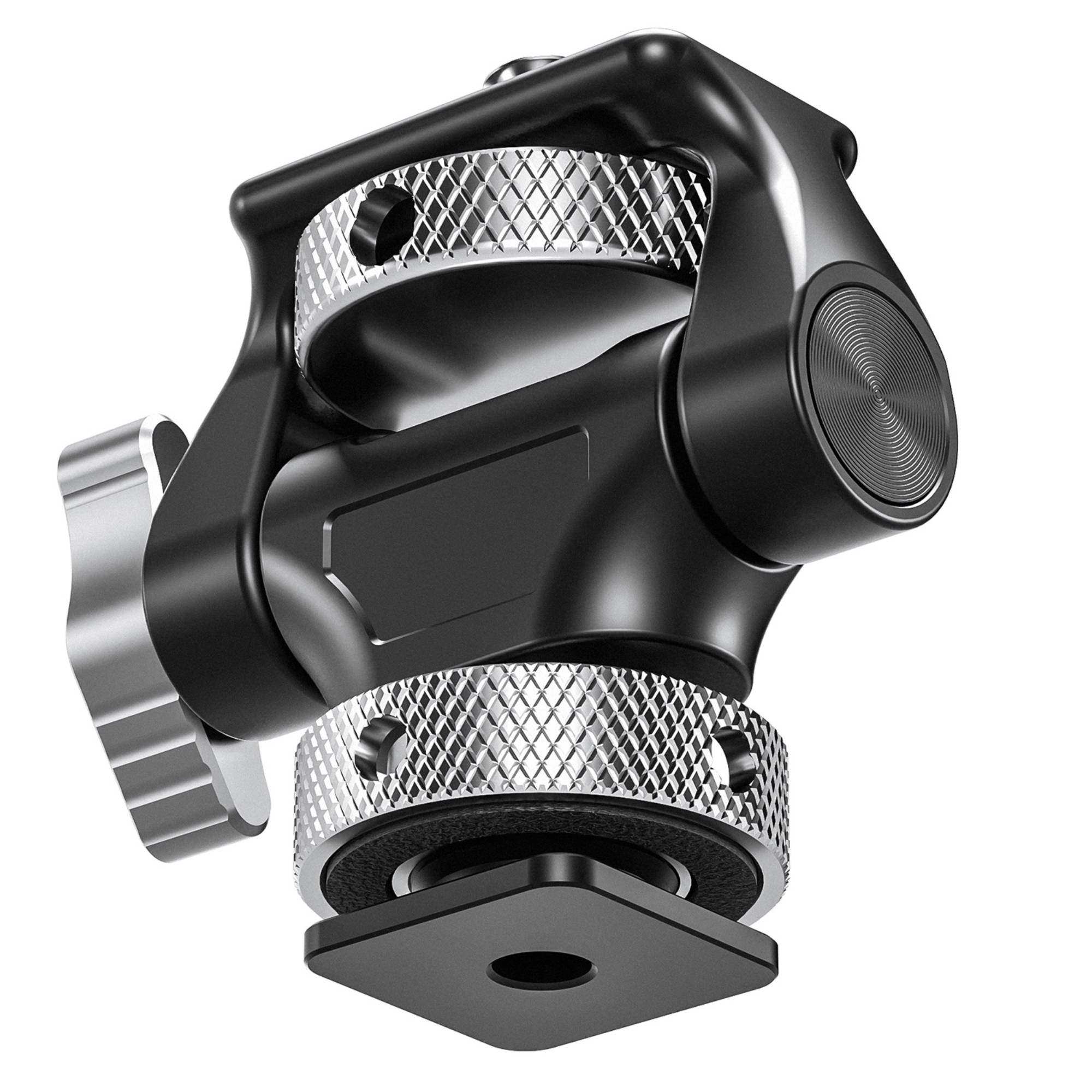 Leofoto FM-04 Monitor Mount with Cold Shoe Mount | Landscape Photo Gear 4 Leofoto FM-04 Monitor Mount with Cold Shoe Mount Camera Cage | Landscape Photo Gear | 4