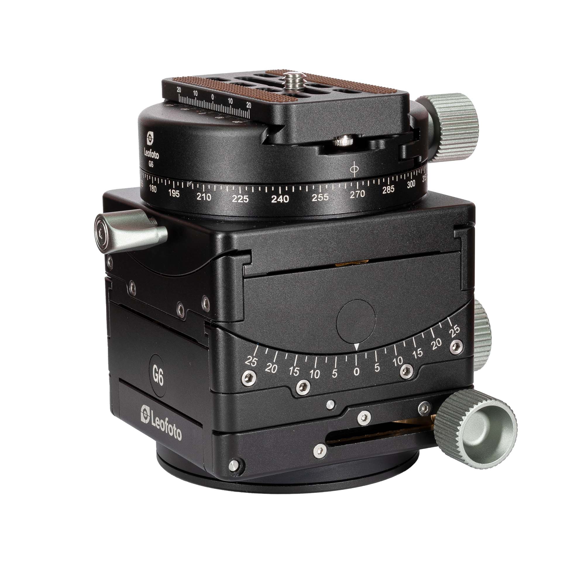 Leofoto G6 Geared Head with QP-70N QR Plate | Landscape Photo Gear 4 Leofoto G6 Geared Head with QP-70N QR Plate Leofoto Geared Heads | Landscape Photo Gear | 4