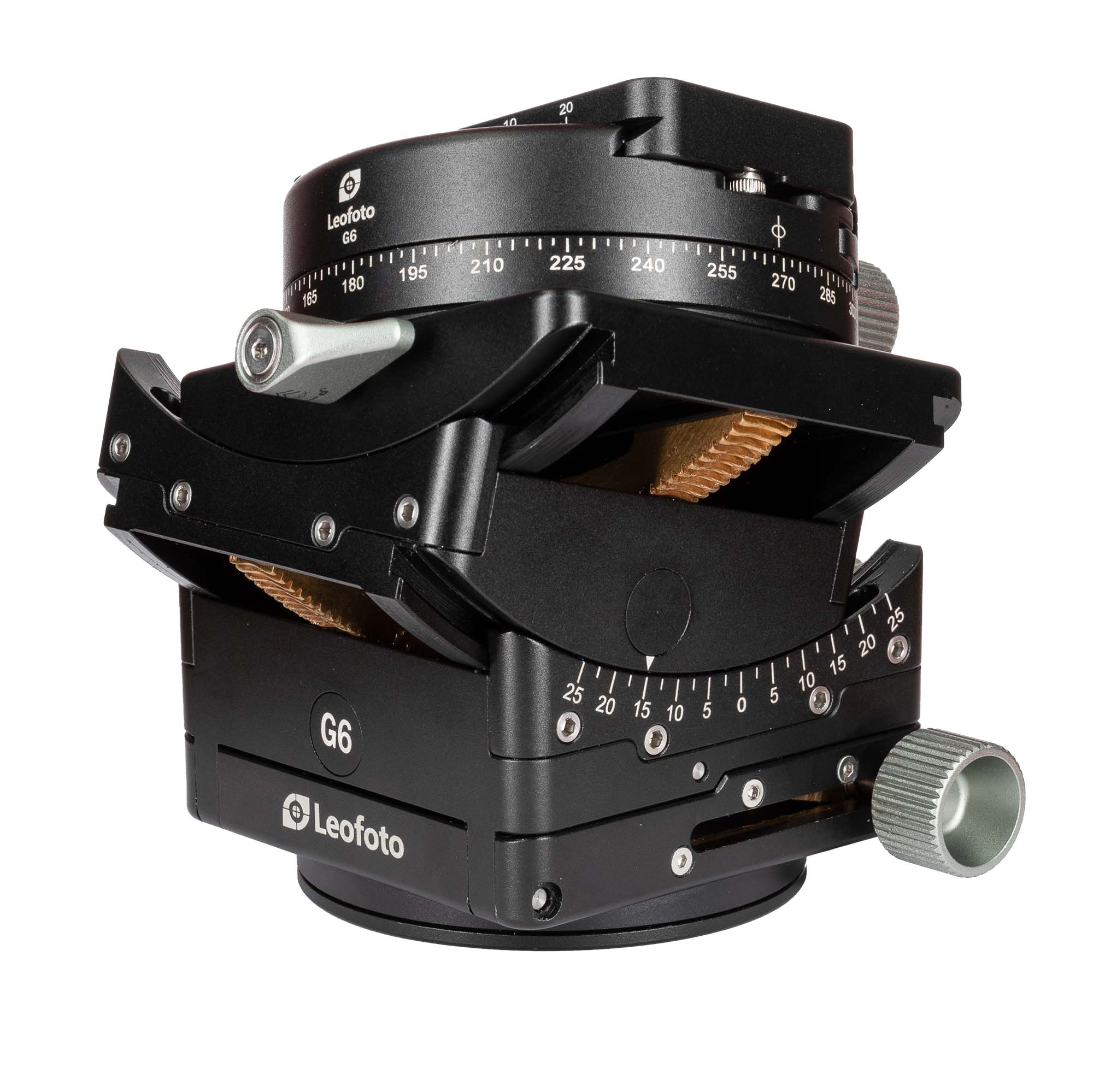 Leofoto G6 Geared Head with QP-70N QR Plate | Landscape Photo Gear 7 Leofoto G6 Geared Head with QP-70N QR Plate Leofoto Geared Heads | Landscape Photo Gear | 7