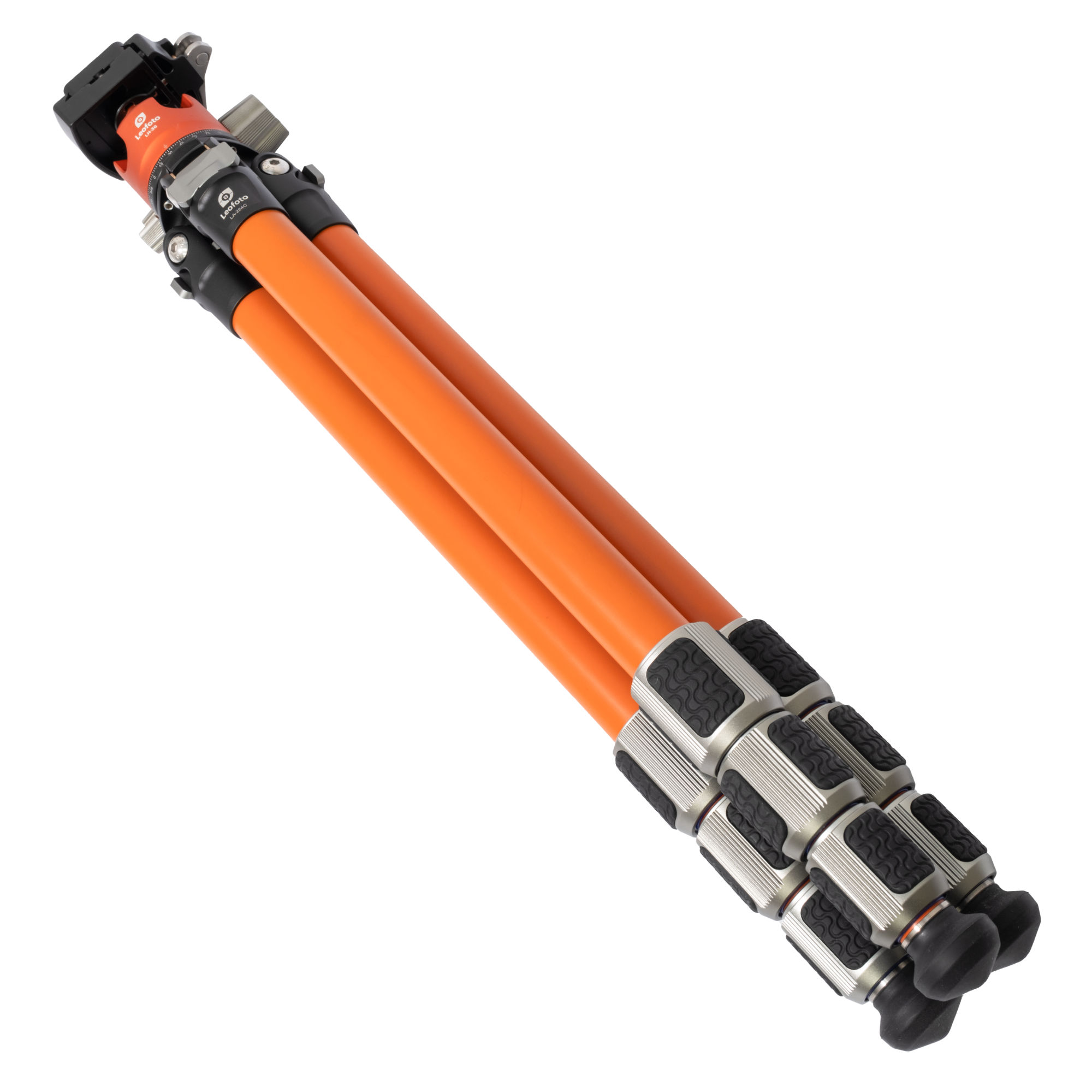 Leofoto LA-284C Athena Series 4 Section Water Resistant Carbon Fibre Tripod with Orange LH-36LR (Lever Release) Ball Head | Landscape Photo Gear 3 Leofoto LA-284C Athena Series 4 Section Water Resistant Carbon Fibre Tripod with Orange LH-36LR (Lever Release) Ball Head Camera Supports | Landscape Photo Gear | 3