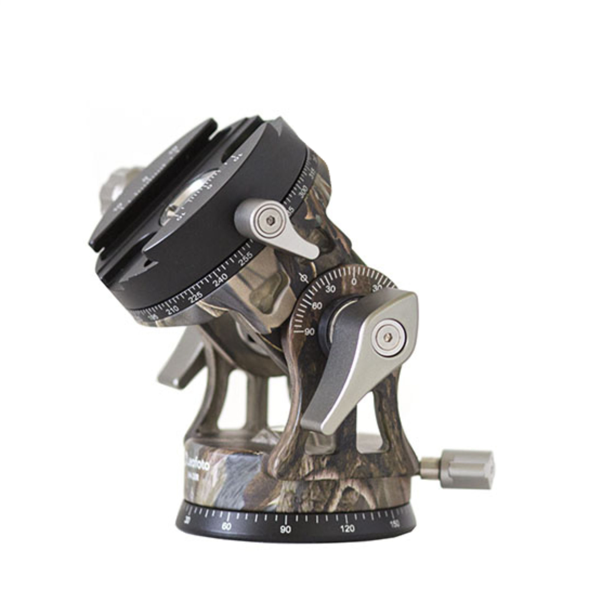 Leofoto VH-30R 2-Way Monopod Head with Panning Clamp and PU-100D Plate – Camouflage | Landscape Photo Gear 2 Leofoto VH-30R 2-Way Monopod Head with Panning Clamp and PU-100D Plate – Camouflage Leofoto Heads and Bases | Landscape Photo Gear | 2