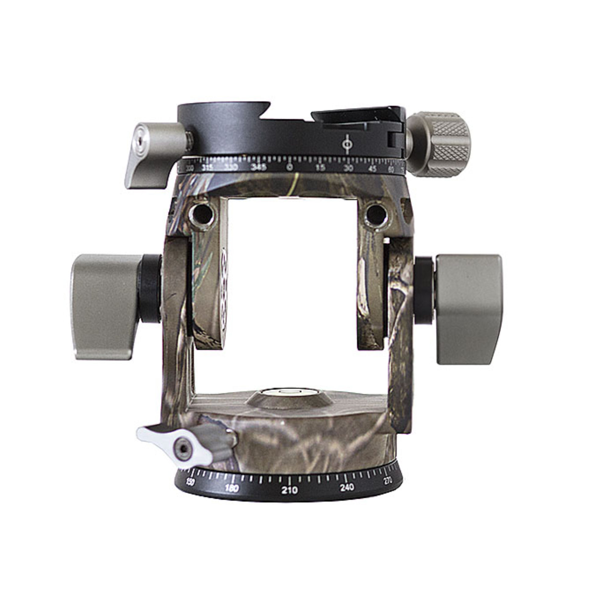 Leofoto VH-30R 2-Way Monopod Head with Panning Clamp and PU-100D Plate – Camouflage | Landscape Photo Gear 5 Leofoto VH-30R 2-Way Monopod Head with Panning Clamp and PU-100D Plate – Camouflage Leofoto Heads and Bases | Landscape Photo Gear | 5