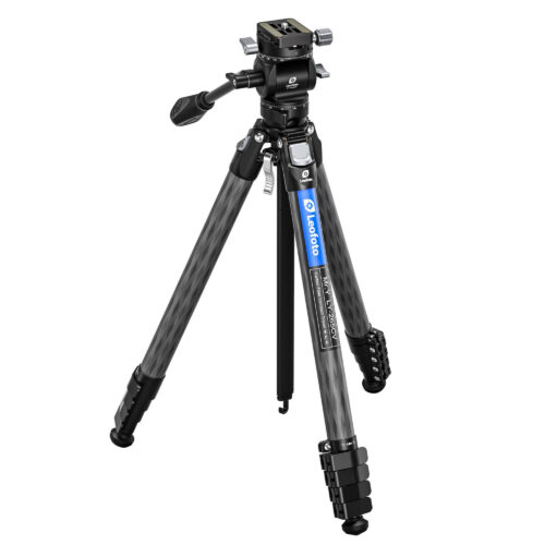 Leofoto LY-265CV Mr.Y Series Carbon Fibre Tripod with Inverted Ball Head + Video Head Carbon Fiber Tripods | Landscape Photo Gear |