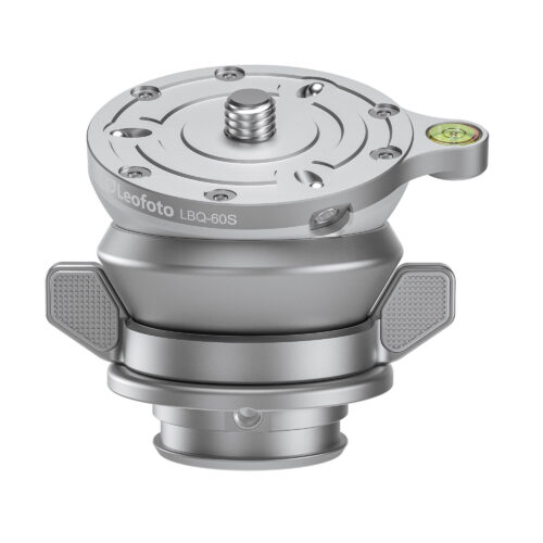 Leofoto LBQ-60S Silver 61mm Levelling Base for LQ-324, LQ-365 and LG-324 | Landscape Photo Gear Leofoto LBQ-60S Silver 61mm Levelling Base for LQ-324, LQ-365 and LG-324 Camera Supports | Landscape Photo Gear |