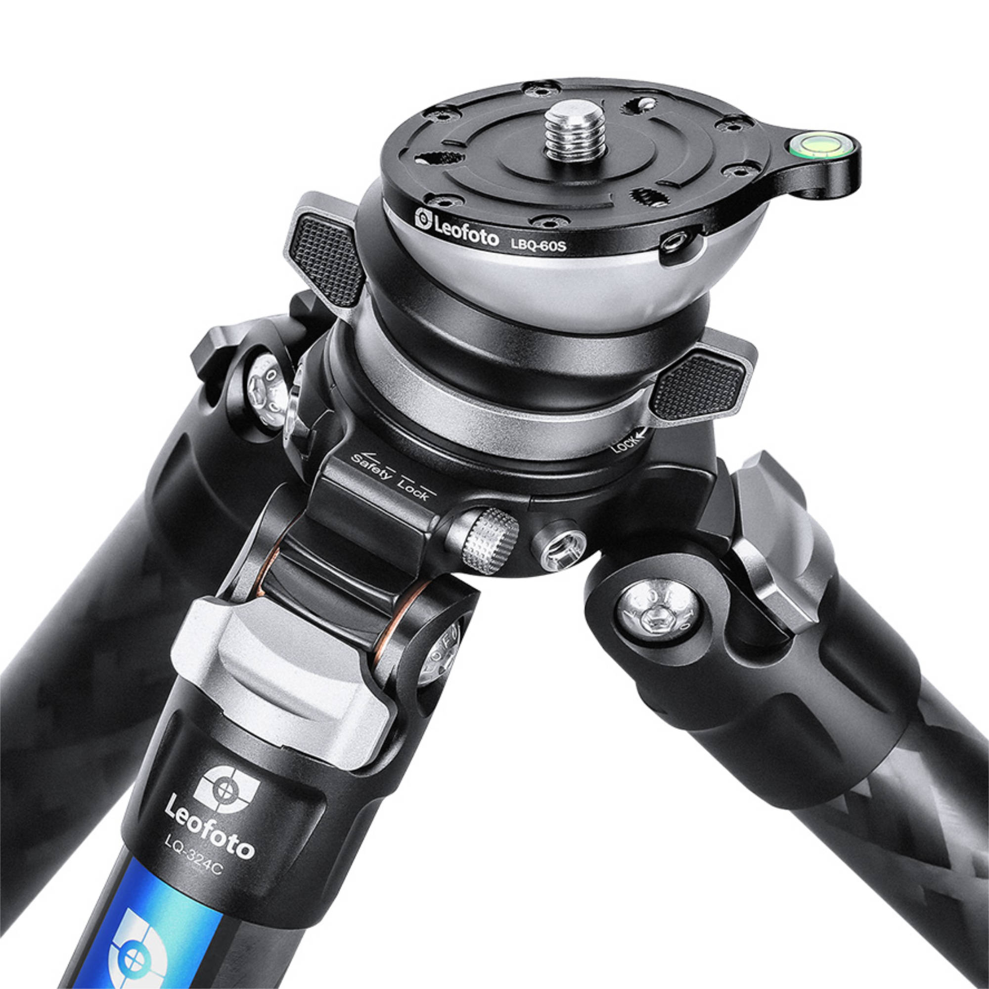 Leofoto LBQ-60S Black 61mm Levelling Base for LQ-324, LQ-365 and LG-324 | Landscape Photo Gear 6 Leofoto LBQ-60S Black 61mm Levelling Base for LQ-324, LQ-365 and LG-324 Camera Supports | Landscape Photo Gear | 6