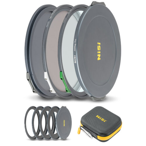 NiSi JetMag Pro Capture Kit 82MAG Magnetic Filter Kit (NC UV, TC CPL, 67mm/72mm/77mm/82mm Adaptors, Two Front Caps,  Back Cap, Caddy Pouch) 82MAG | Landscape Photo Gear |