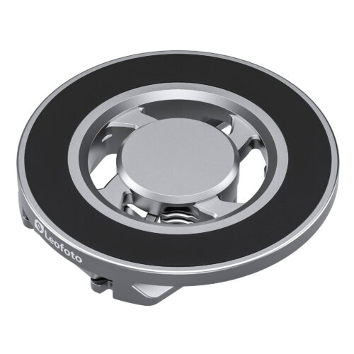 Leofoto PM-01 Magnetic Quick Mount Plate for Mobile Phones – Silver Camera Supports | Landscape Photo Gear |