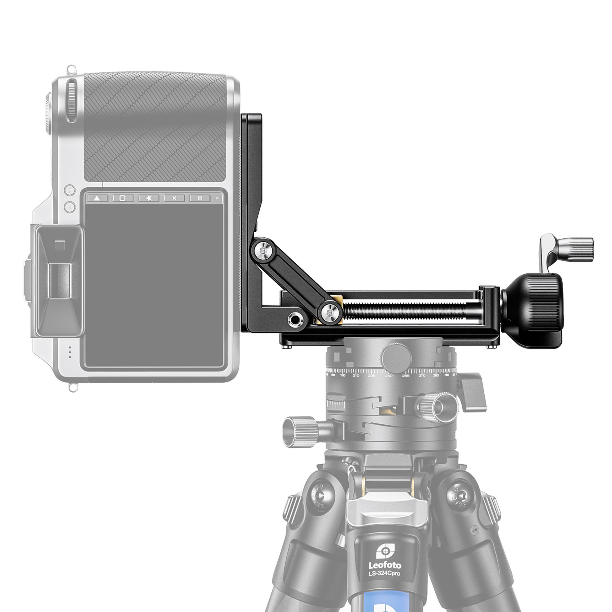 Leofoto BVL-02 Tilt Adapter with Crank Handle | Landscape Photo Gear 7 Leofoto BVL-02 Tilt Adapter with Crank Handle Leofoto Accessories | Landscape Photo Gear | 7