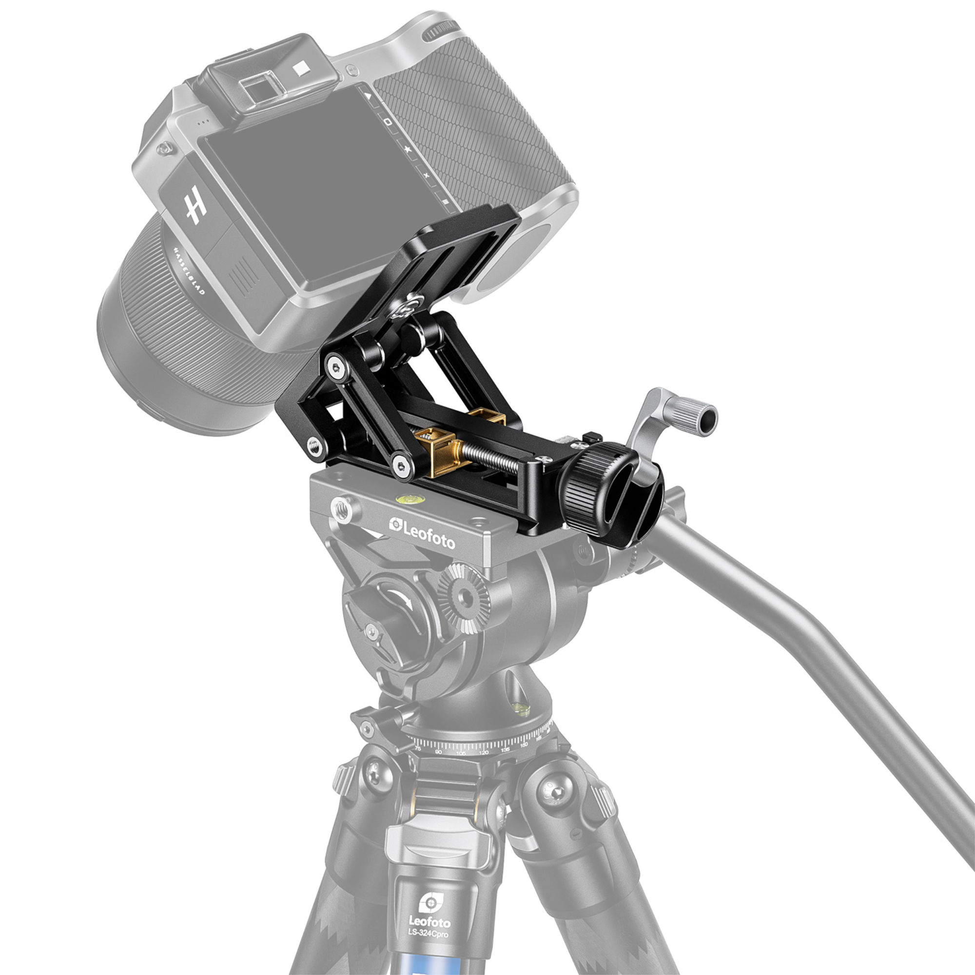 Leofoto BVL-02 Tilt Adapter with Crank Handle | Landscape Photo Gear 6 Leofoto BVL-02 Tilt Adapter with Crank Handle Leofoto Accessories | Landscape Photo Gear | 6