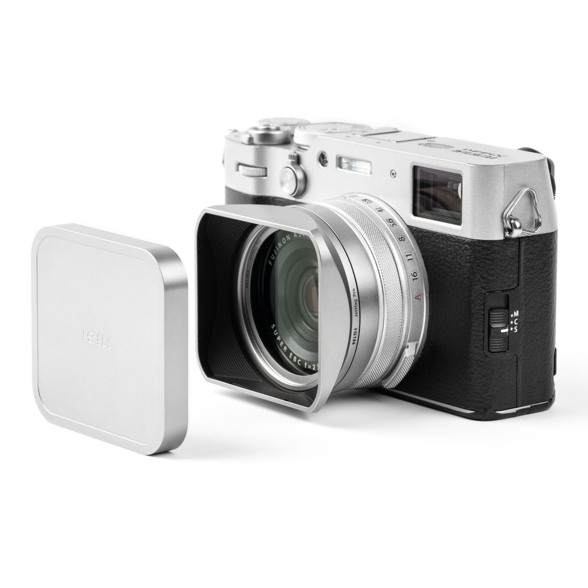 NiSi JetMag Pro Lens Hood Kit for Fuji X100 Series (Silver) – NC UV Filter with 49mm Filter Adaptor, Push On Square Lens Hood and Magnetic Lens Cap for Fujifilm X100/X100S/X100F/X100T/X100V/X100VI | Landscape Photo Gear 19 NiSi JetMag Pro Lens Hood Kit for Fuji X100 Series (Silver) – NC UV Filter with 49mm Filter Adaptor, Push On Square Lens Hood and Magnetic Lens Cap for Fujifilm X100/X100S/X100F/X100T/X100V/X100VI Filter Systems for Compact Cameras | Landscape Photo Gear | 19
