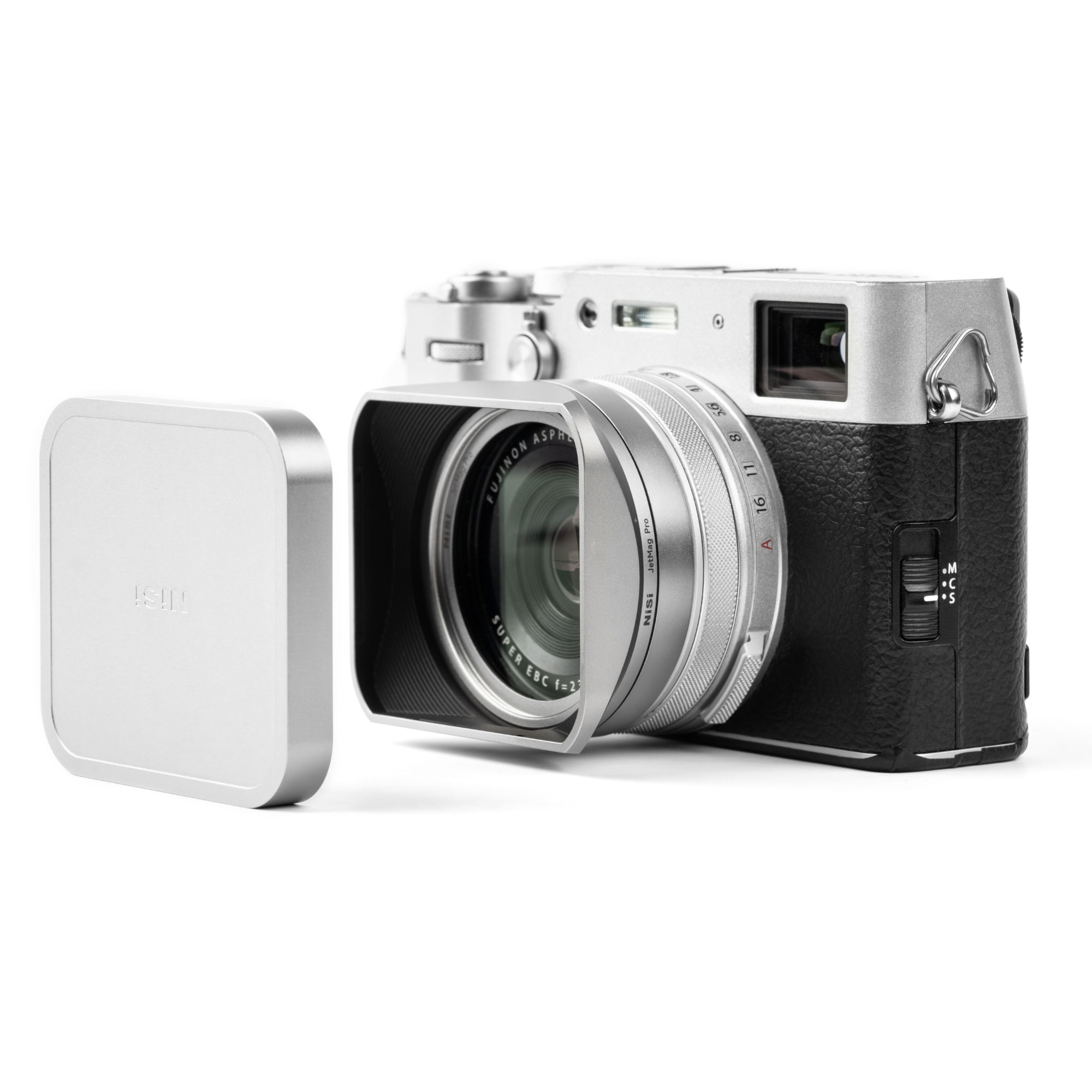 NiSi JetMag Pro Lens Hood Kit for Fuji X100 Series (Silver) – NC UV Filter with 49mm Filter Adaptor, Push On Square Lens Hood and Magnetic Lens Cap for Fujifilm X100/X100S/X100F/X100T/X100V/X100VI | Landscape Photo Gear 18 NiSi JetMag Pro Lens Hood Kit for Fuji X100 Series (Silver) – NC UV Filter with 49mm Filter Adaptor, Push On Square Lens Hood and Magnetic Lens Cap for Fujifilm X100/X100S/X100F/X100T/X100V/X100VI Filter Systems for Compact Cameras | Landscape Photo Gear | 18