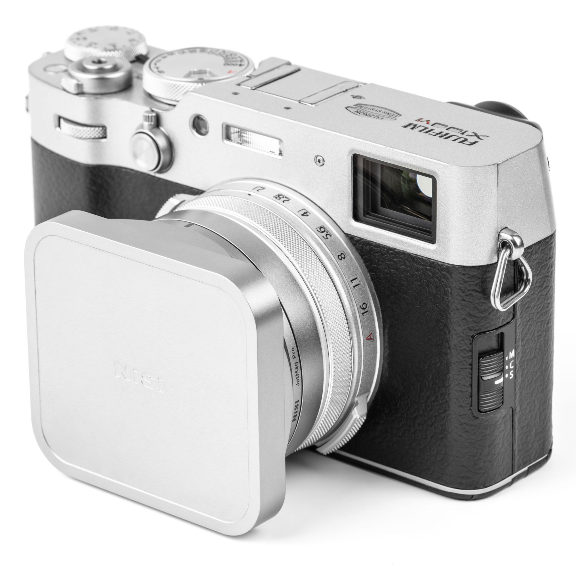 NiSi JetMag Pro Lens Hood Kit for Fuji X100 Series (Silver) – NC UV Filter with 49mm Filter Adaptor, Push On Square Lens Hood and Magnetic Lens Cap for Fujifilm X100/X100S/X100F/X100T/X100V/X100VI | Landscape Photo Gear 15 NiSi JetMag Pro Lens Hood Kit for Fuji X100 Series (Silver) – NC UV Filter with 49mm Filter Adaptor, Push On Square Lens Hood and Magnetic Lens Cap for Fujifilm X100/X100S/X100F/X100T/X100V/X100VI Filter Systems for Compact Cameras | Landscape Photo Gear | 15