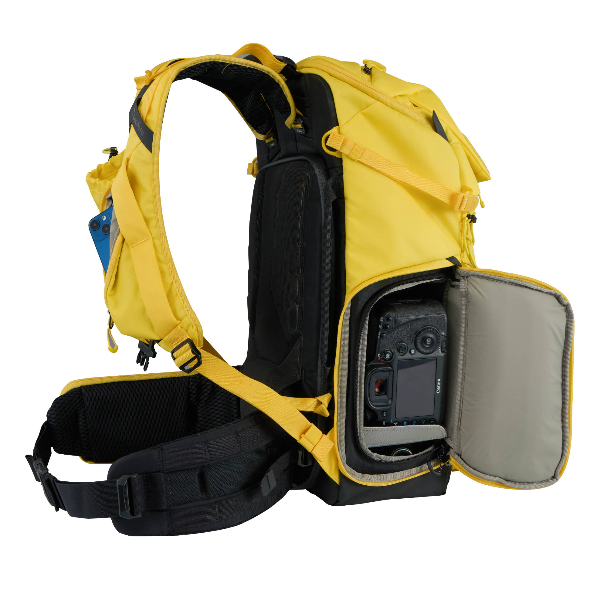 Leofoto BACKUP 35L Camera Backpack (Large Insert) – Yellow | Landscape Photo Gear 7 Leofoto BACKUP 35L Camera Backpack (Large Insert) – Yellow Camera Backpacks | Landscape Photo Gear | 7