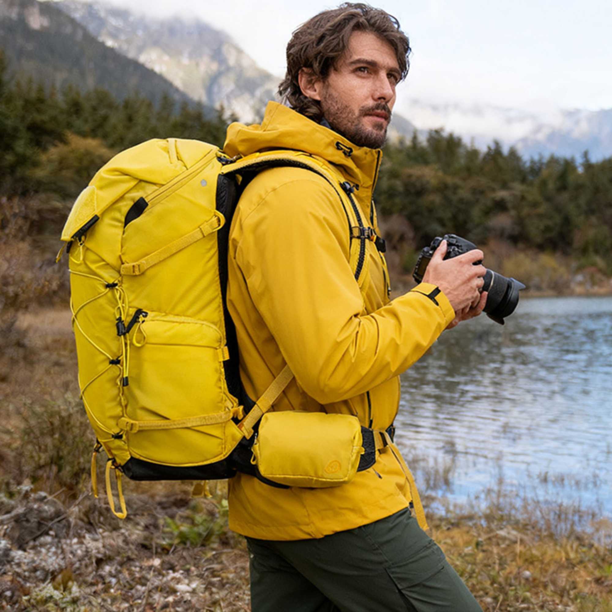 Leofoto BACKUP 35L Camera Backpack (Large Insert) – Yellow | Landscape Photo Gear 34 Leofoto BACKUP 35L Camera Backpack (Large Insert) – Yellow Camera Backpacks | Landscape Photo Gear | 34
