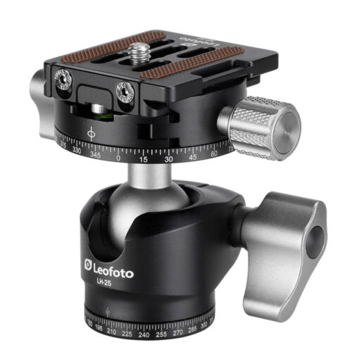 Leofoto LH-25R 25mm Low Profile Ball Head with Panning Clamp and NP-50 Plate | Landscape Photo Gear Leofoto LH-25R 25mm Low Profile Ball Head with Panning Clamp and NP-50 Plate | Landscape Photo Gear |