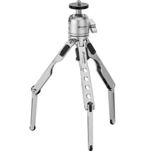 Leofoto MT-03 Mini Table Top 2 Section Tripod with MBH-20 Ball Head – Silver | Landscape Photo Gear Leofoto MT-03 Mini Table Top 2 Section Tripod with MBH-20 Ball Head – Silver | Landscape Photo Gear |