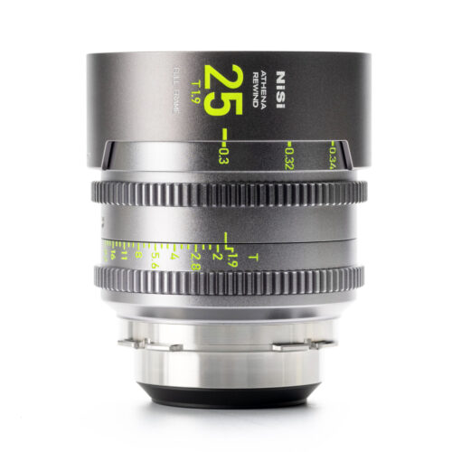 NiSi ATHENA PRIME Rewind 25mm T1.9 Full Frame Cinema Lens (PL Mount) ATHENA REWIND | Landscape Photo Gear |